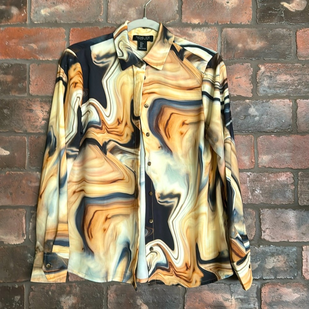 Rachel Zoe button front top. Size small. Like new condition.